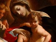 CARRACCI, Lodovico The Dream of Saint Catherine of Alexandria (detail) dfg oil painting reproduction
